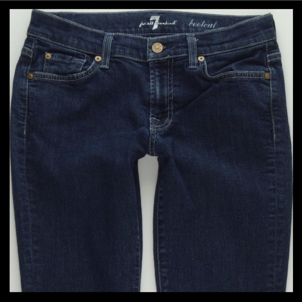 SOLD 7 For All Mankind Boot Cut Womens sz 27 #938 - Picture 2 of 6